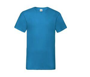 Fruit of the Loom SC234 - Valueweight V-Neck T (61-066-0) Azure Blue