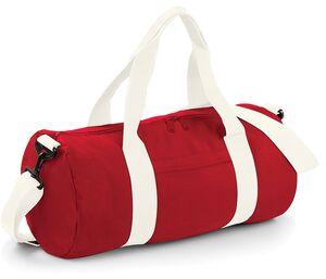 BagBase BG144 - Original Barrel Bag Classic Red/Off White