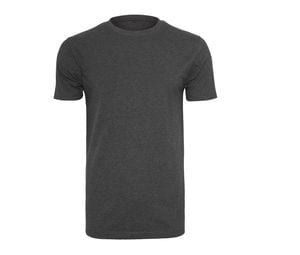 BUILD YOUR BRAND BY004 - Tshirt col rond Charcoal