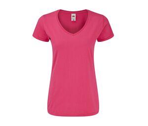 Fruit of the Loom SC155 - Womens v-neck t-shirt