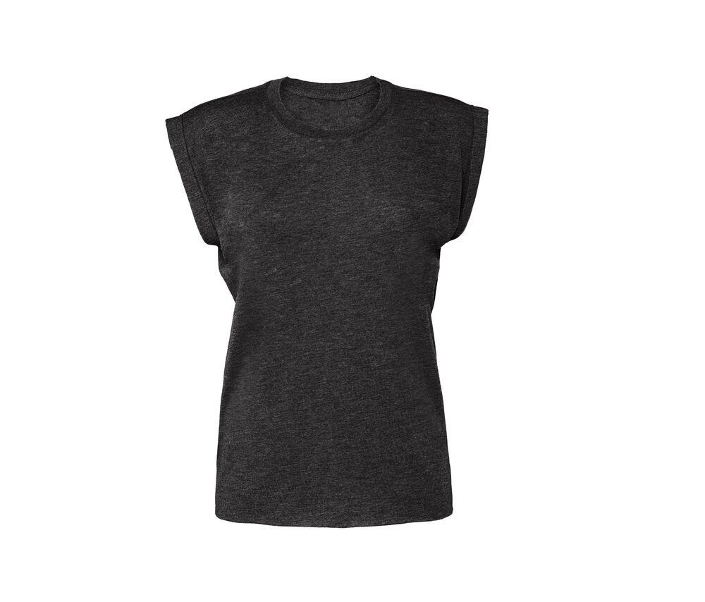 Bella + Canvas BE8804 - Women's rolled sleeve t-shirt