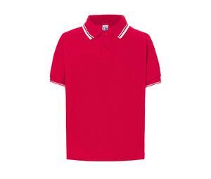 JHK JK205K - Contrasting childrens polo shirt