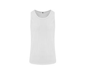 JUST T'S JT007 - Tri-blend men's tank top Solid White