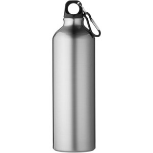 PF Concept 100297 - Oregon 770 ml aluminium water bottle with carabiner Silver
