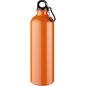 PF Concept 100297 - Oregon 770 ml aluminium water bottle with carabiner Orange