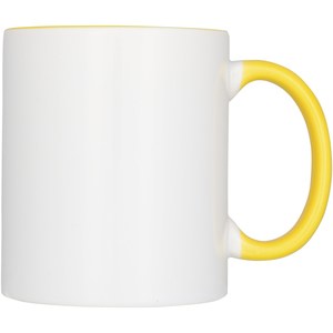 PF Concept 100522 - Pix 330 ml ceramic sublimation colour pop mug Yellow