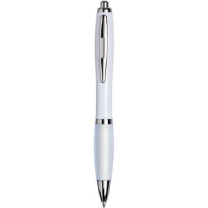 PF Concept 106399 - Nash ballpoint pen with coloured barrel and grip White