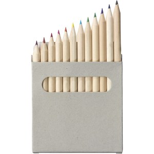PF Concept 107067 - Tallin 12-piece coloured pencil set Light Grey