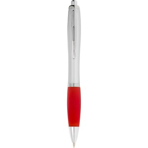 PF Concept 107077 - Nash ballpoint pen silver barrel and coloured grip Silver