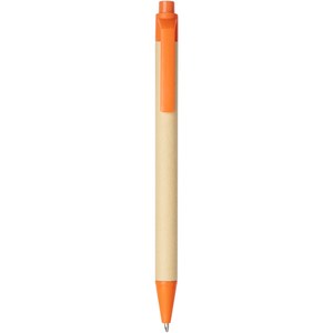 PF Concept 107384 - Berk recycled carton and corn plastic ballpoint pen Orange