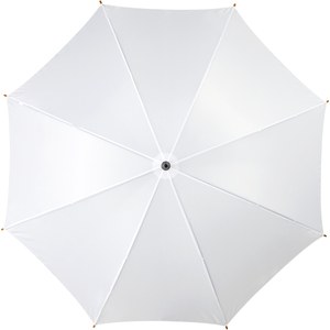 PF Concept 109048 - Kyle 23" auto open umbrella wooden shaft and handle White