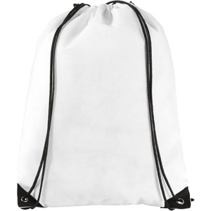 PF Concept 119619 - Evergreen non-woven drawstring bag 5L White