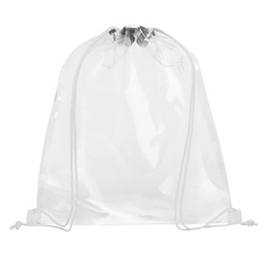 PF Concept 120086 - Lancaster transparent drawstring bag 5L White