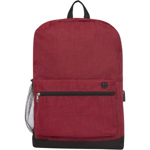 PF Concept 120511 - Hoss 15.6" business laptop backpack 16L Heather dark red