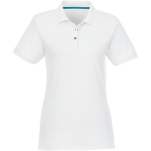 Elevate NXT 37503 - Beryl short sleeve women's GOTS organic recycled polo White