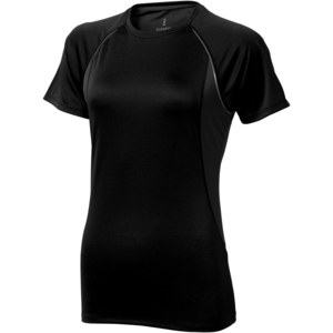 Elevate Life 39016 - Quebec short sleeve women's cool fit t-shirt Solid Black