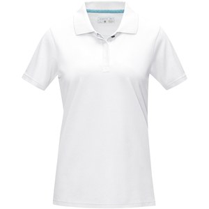 Elevate NXT 37509 - Graphite short sleeve women’s GOTS organic polo