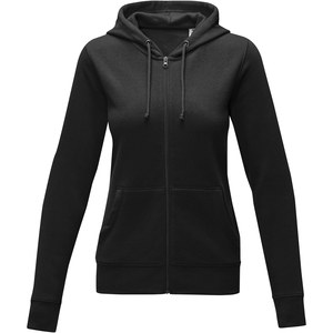 Elevate Essentials 38230 - Theron women’s full zip hoodie Solid Black