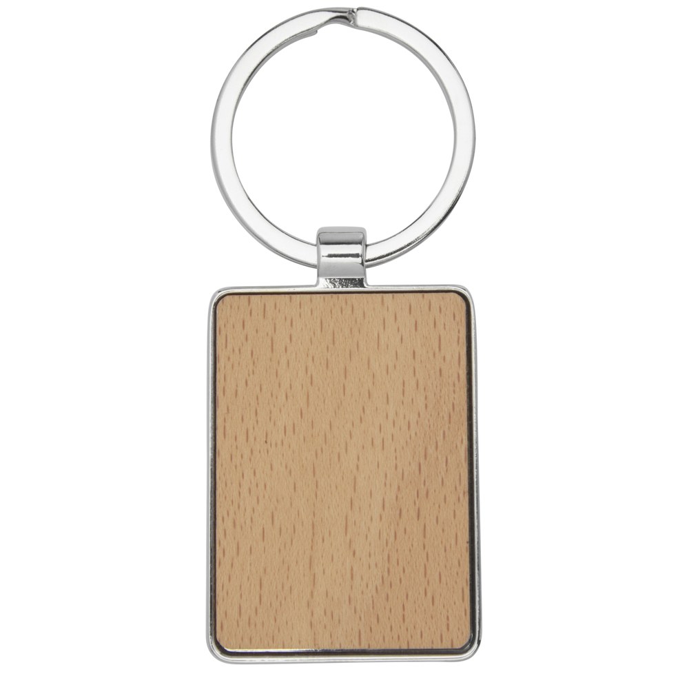 PF Concept 118124 - Mauro beech wood rectangular keychain