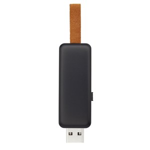 PF Concept 123740 - Gleam 4GB light-up USB flash drive Solid Black