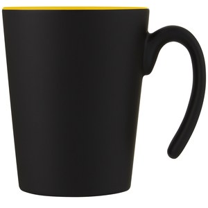 PF Concept 100687 - Oli 360 ml ceramic mug with handle Yellow