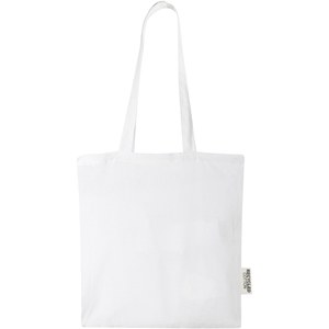 PF Concept 120695 - Madras 140 g/m2 GRS recycled cotton tote bag 7L White