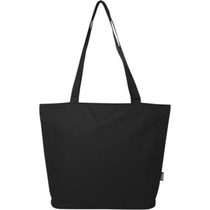 PF Concept 130052 - Panama GRS recycled zippered tote bag 20L Solid Black
