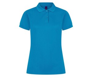 Henbury HY476 - Breathable women's polo shirt Sapphire