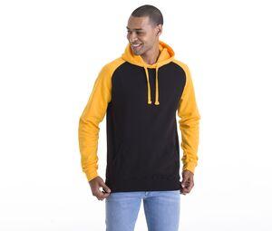 AWDIS JUST HOODS JH009 - Baseball Sweatshirt