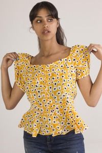 Anna Ellis 1TP15 - 
Floral print blouse