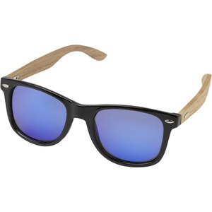 PF Concept 127002 - Hiru rPET/wood mirrored polarized sunglasses in gift box