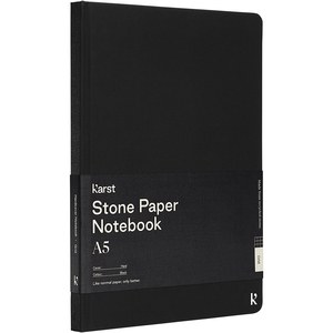 Karst® 107798 - Karst® A5 stone paper hardcover notebook - squared